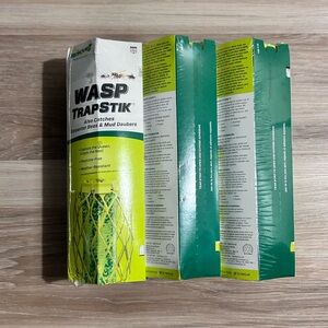 NIB RESCUE! | VisiLure® TrapStik for Wasps, Mud Daubers, Carpenter Bees – 3 Pack